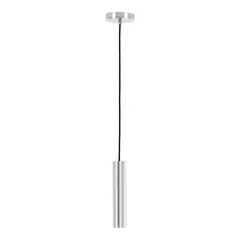 Ilona Pendelleuchte – Metall Silber, ø 6 cm von Luiva Living