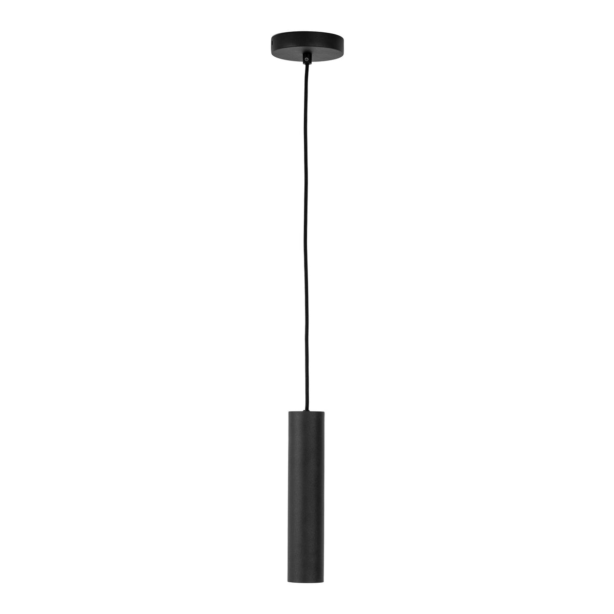 Ilona Pendelleuchte – Metall Schwarz, ø 6 cm von Luiva Living