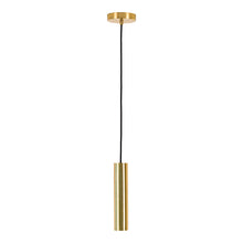 Ilona Pendelleuchte – Metall Messing, ø 6 cm von Luiva Living