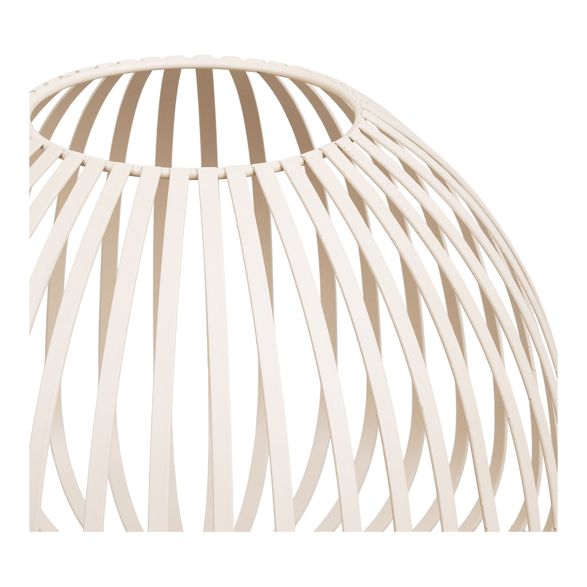 Luca Laterne – Metall Beige, ø 25 × 19 cm – Ansicht 3