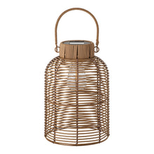 Jolin Solarleuchte, akkubetrieben – Polyrattan Braun von Luiva Living