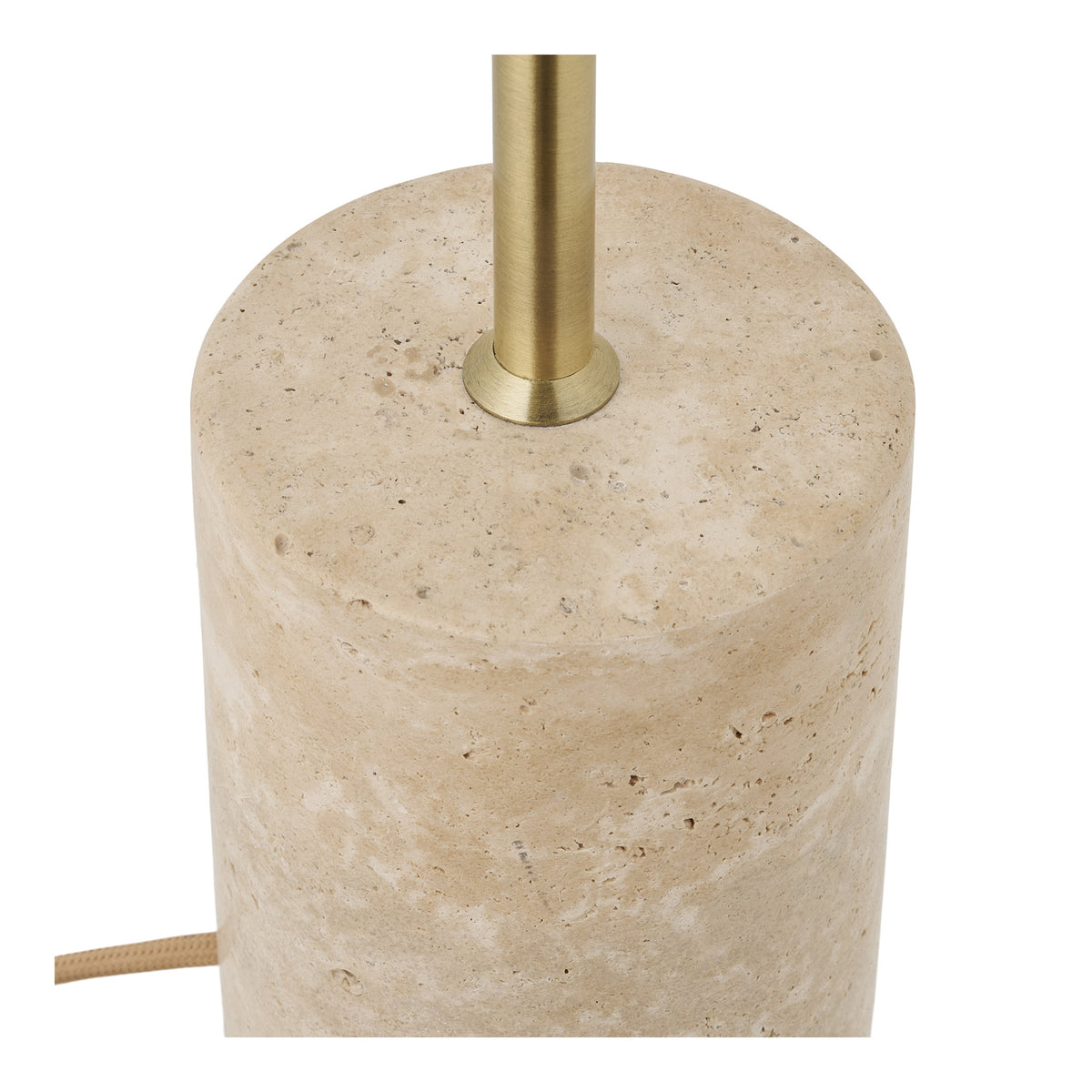Ari Tischleuchte – Marmor/Metall Beige – Ansicht 3