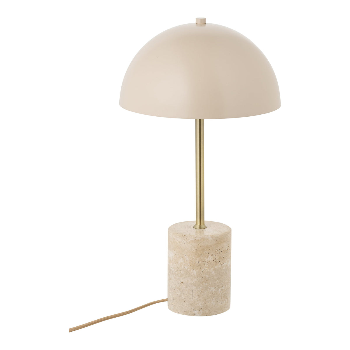 Ari Tischleuchte – Marmor/Metall Beige von Luiva Living