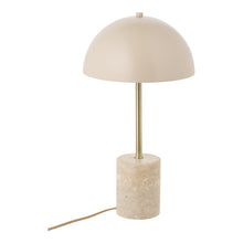 Ari Tischleuchte – Marmor/Metall Beige von Luiva Living
