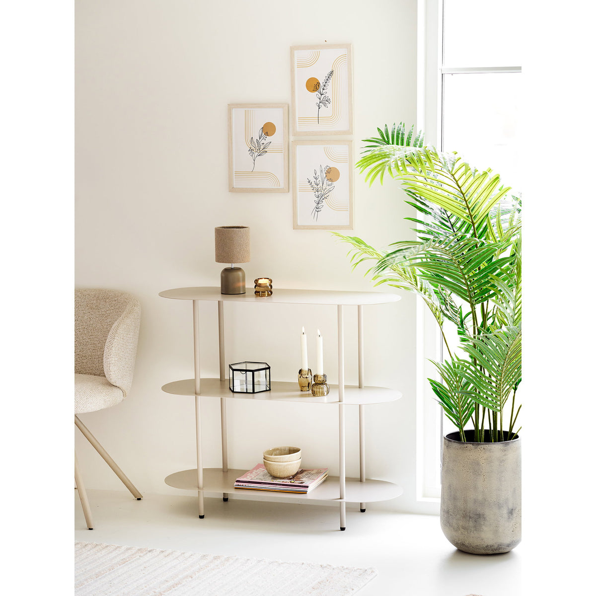 Sandro Tischleuchte – Metall Grau – Ansicht 4
