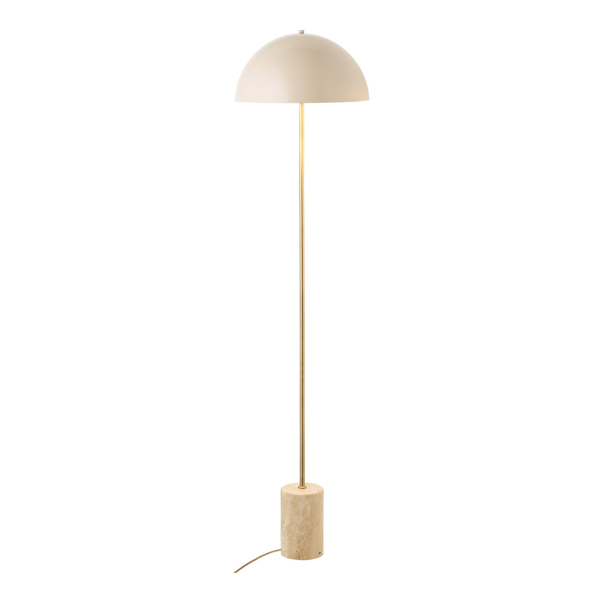 Ari Stehleuchte – Marmor/Metall Beige – Ansicht 2