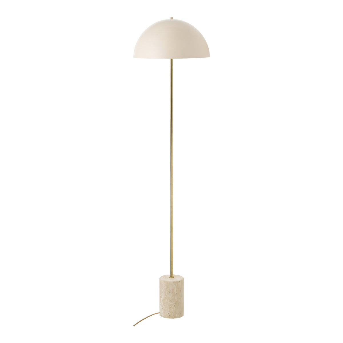 Ari Stehleuchte – Marmor/Metall Beige von Luiva Living