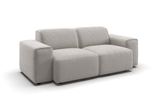 Lund 2-Sitzer-Sofa in Feincord Weiß