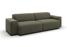 Lund 3-Sitzer-Sofa in Feincord Oliv