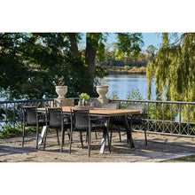 Sigurd Gartenstuhl 4er-Set, stapelbar – Polypropylen Schwarz – Ansicht 6