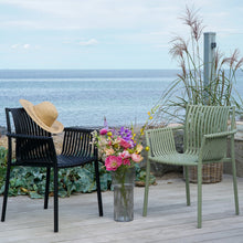 Sigurd Gartenstuhl 4er-Set, stapelbar – Polypropylen Grün – Ansicht 5