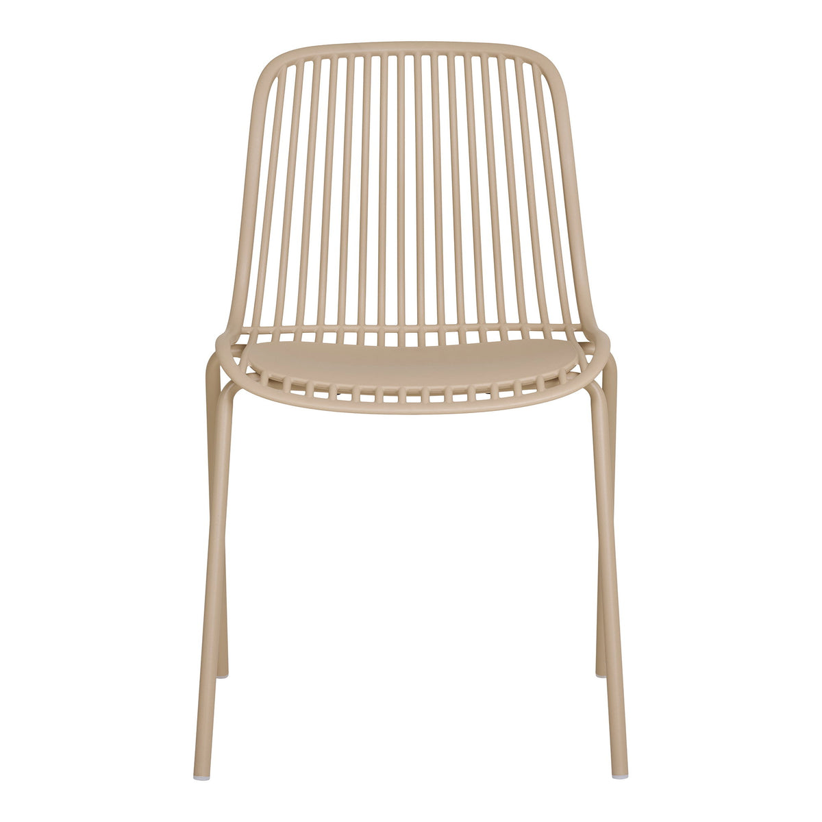 Jari Gartenstuhl 4er-Set, stapelbar – Polypropylen Sand – Ansicht 2
