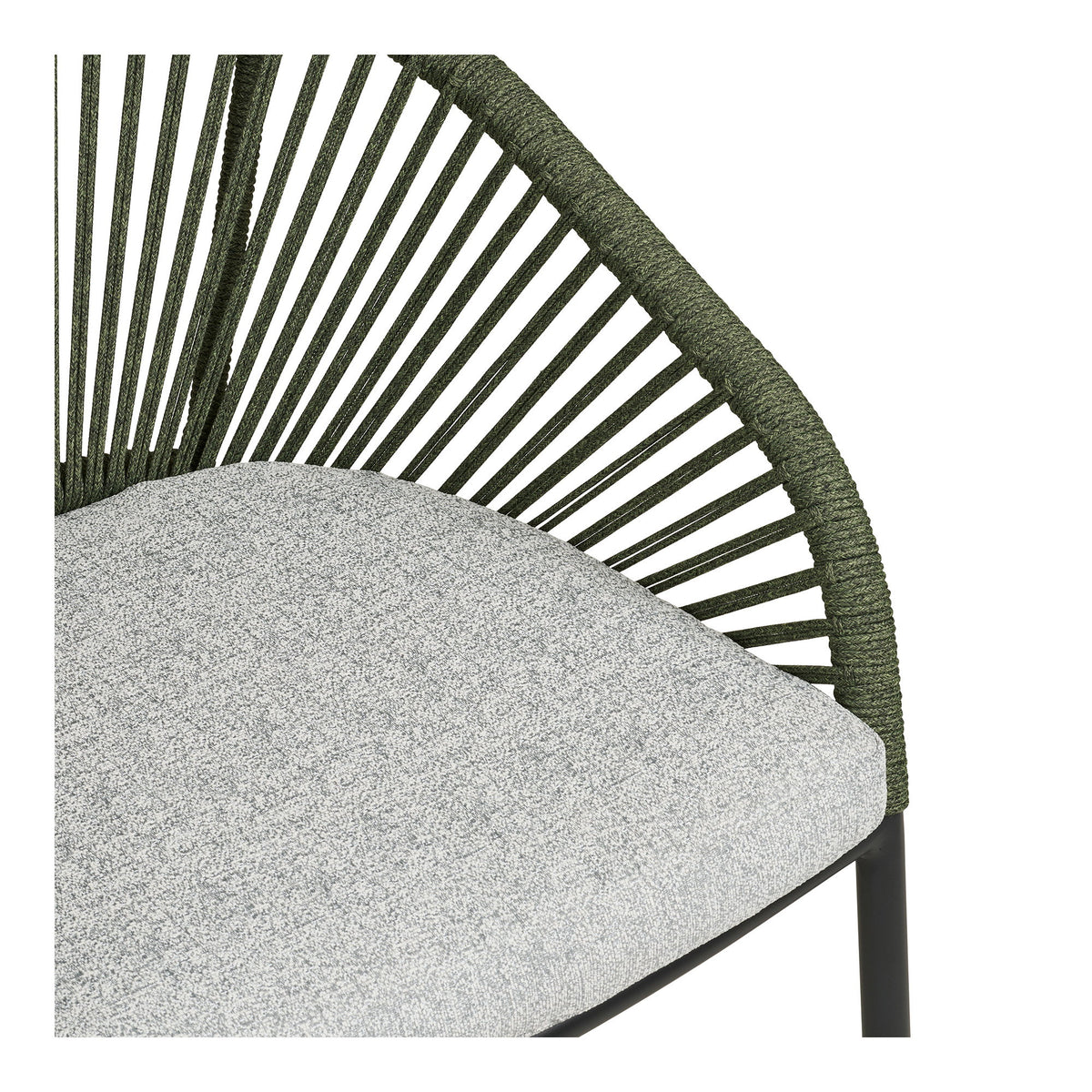 Veit Gartenstuhl 2er-Set inkl. Kissen – Aluminium Grün/Grau – Ansicht 5