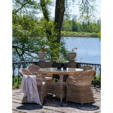 Keno Gartenstuhl inkl. Kissen – Kubu-Rattan Grau – Ansicht 6