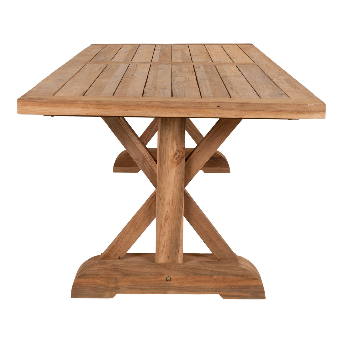 Viva Gartentisch – Teak Natur, 240 × 100 cm – Ansicht 3