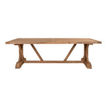 Viva Gartentisch – Teak Natur, 240 × 100 cm von Luiva Living