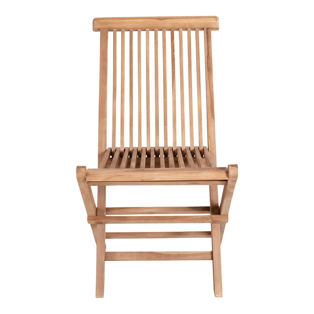 Gina Gartenstuhl 2er-Set – Teak Natur – Ansicht 2