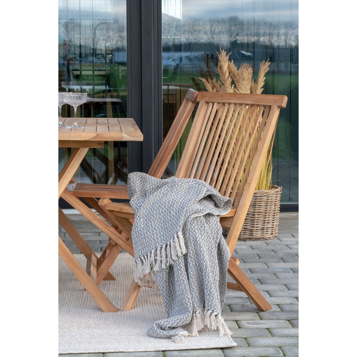Gina Gartenstuhl 2er-Set – Teak Natur – Ansicht 10