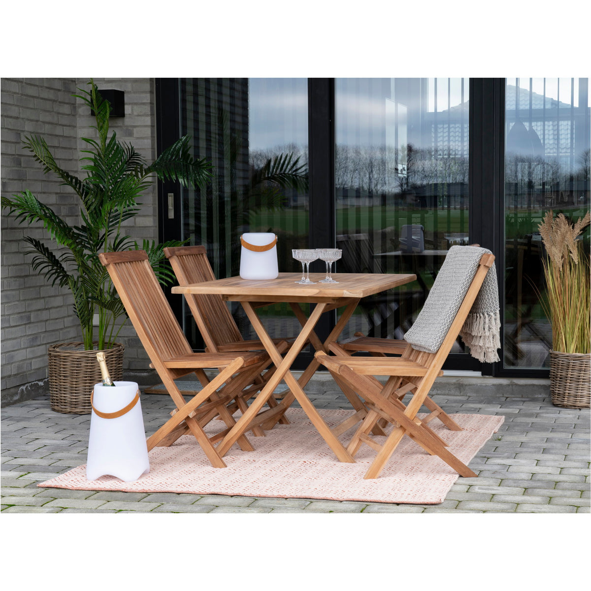 Gina Gartenstuhl 2er-Set – Teak Natur – Ansicht 11