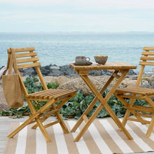 Bente Bistro-Set mit 2 Stühlen – Teak Natur – Ansicht 4
