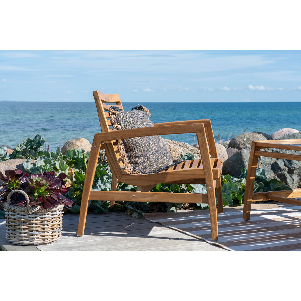 Ariane Lounge-Set inkl. Kissen – Teak Natur – Ansicht 6