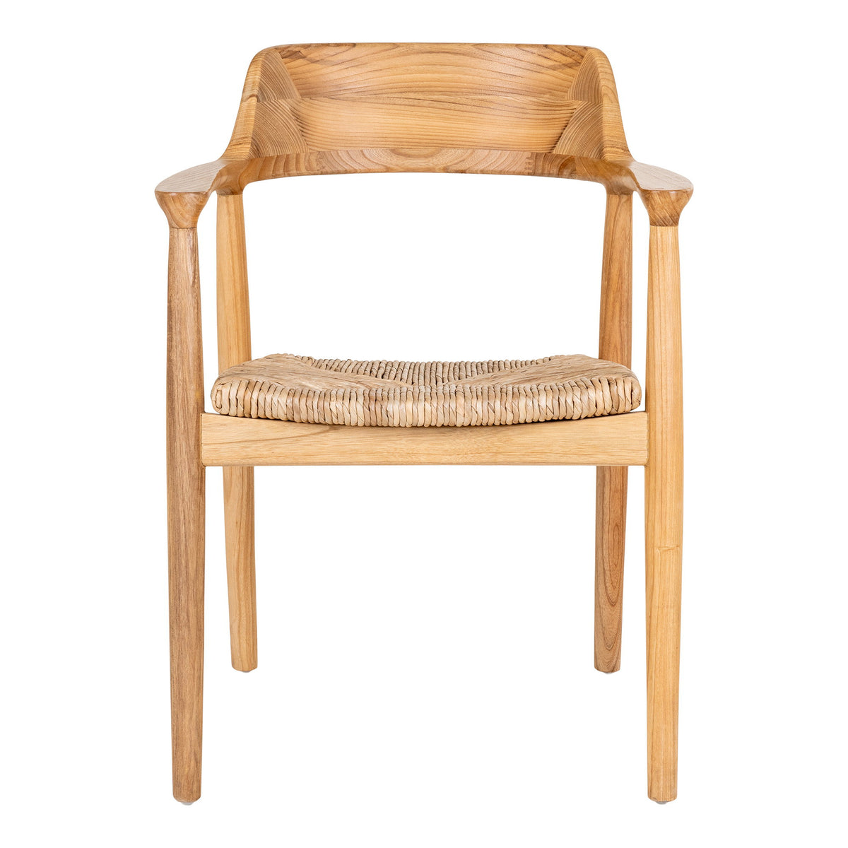 Silje Gartenstuhl 2er-Set – Sungkaiholz Natur, 58 × 56 × 78 cm – Ansicht 2