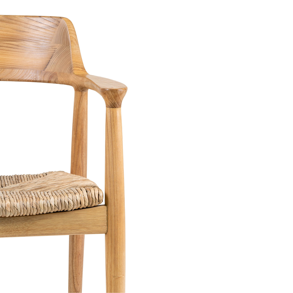 Silje Gartenstuhl 2er-Set – Sungkaiholz Natur, 58 × 56 × 78 cm – Ansicht 5