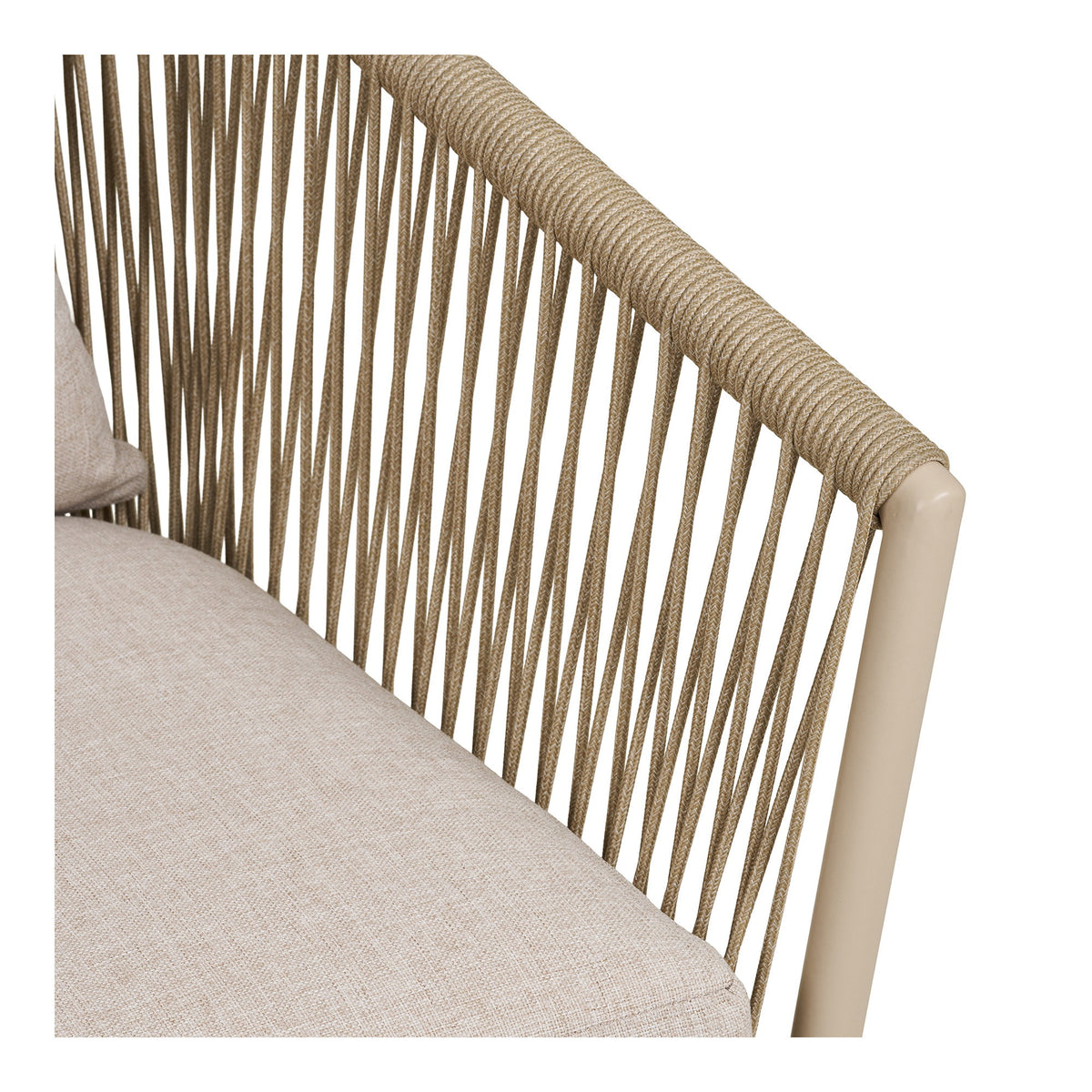 Yola Gartenstuhl 4er-Set inkl. Kissen – Aluminium/Polyester Sand – Ansicht 5