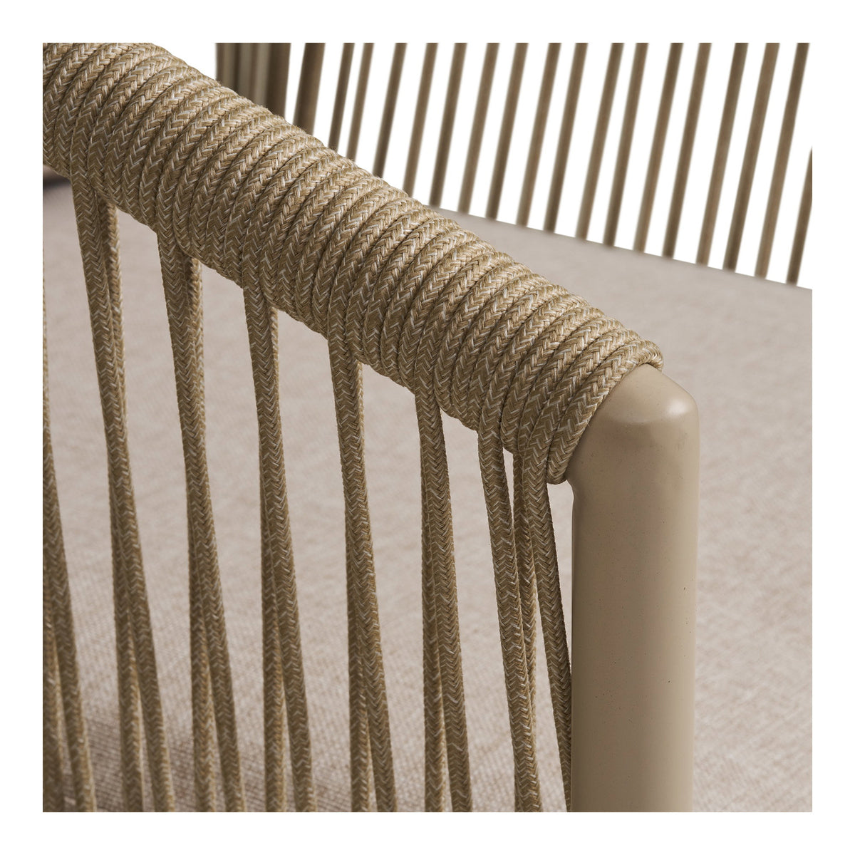 Yola Gartenstuhl 4er-Set inkl. Kissen – Aluminium/Polyester Sand – Ansicht 6