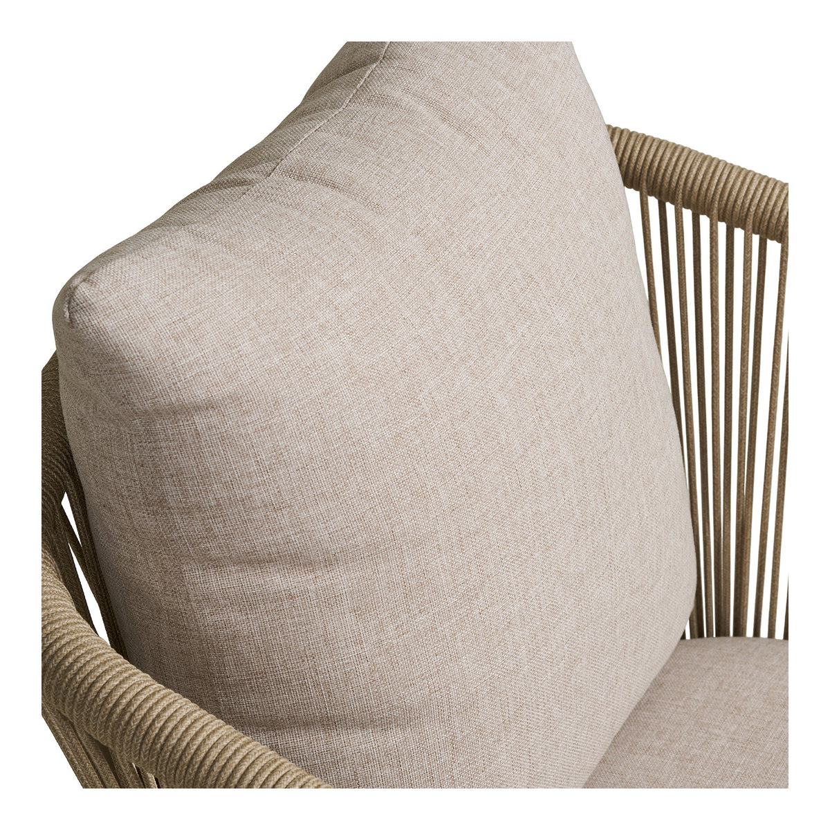 Yola Gartenstuhl 4er-Set inkl. Kissen – Aluminium/Polyester Sand – Ansicht 7