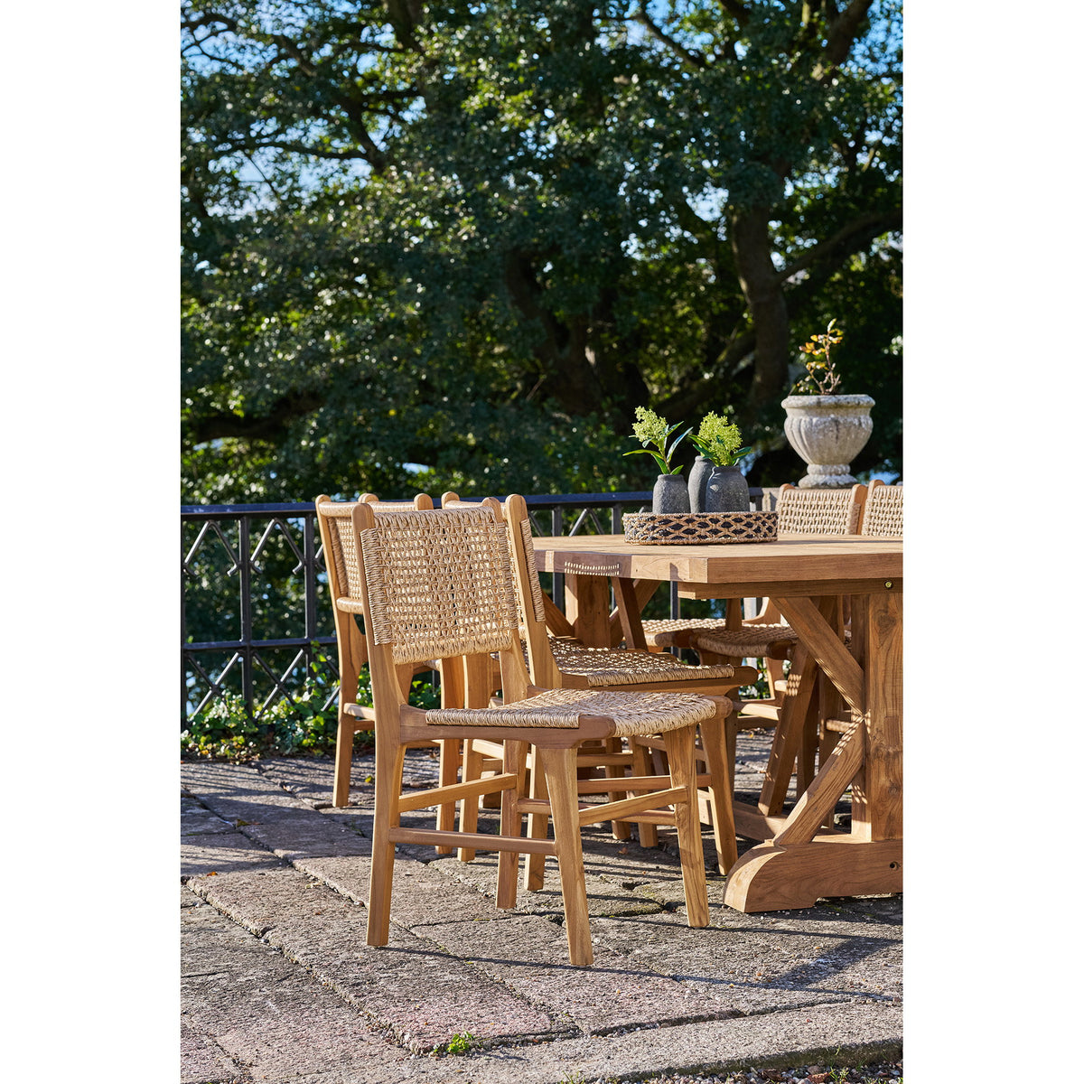 Sune Gartenstuhl 2er-Set – Teak Natur – Ansicht 11