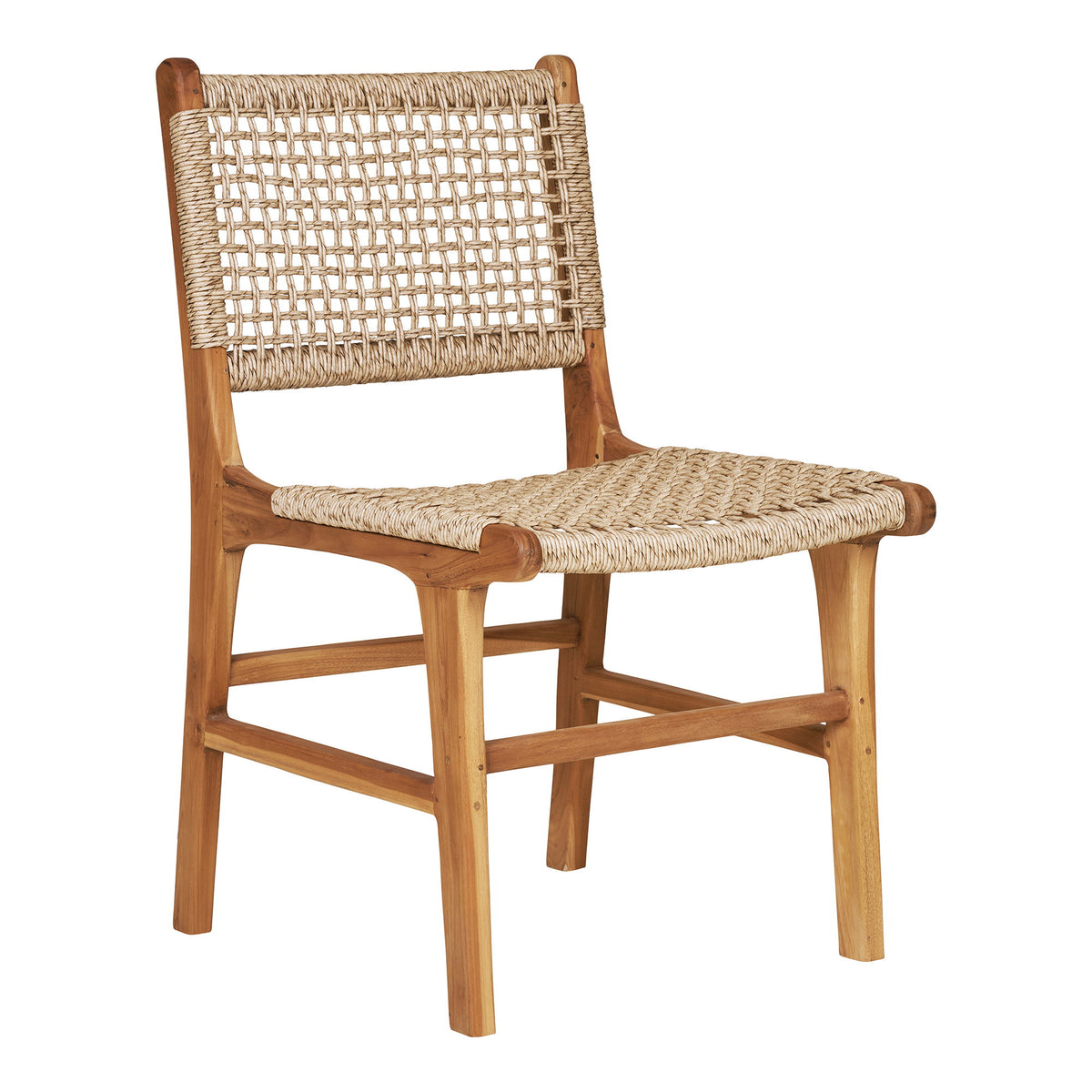Sune Gartenstuhl 2er-Set – Teak Natur von Luiva Living