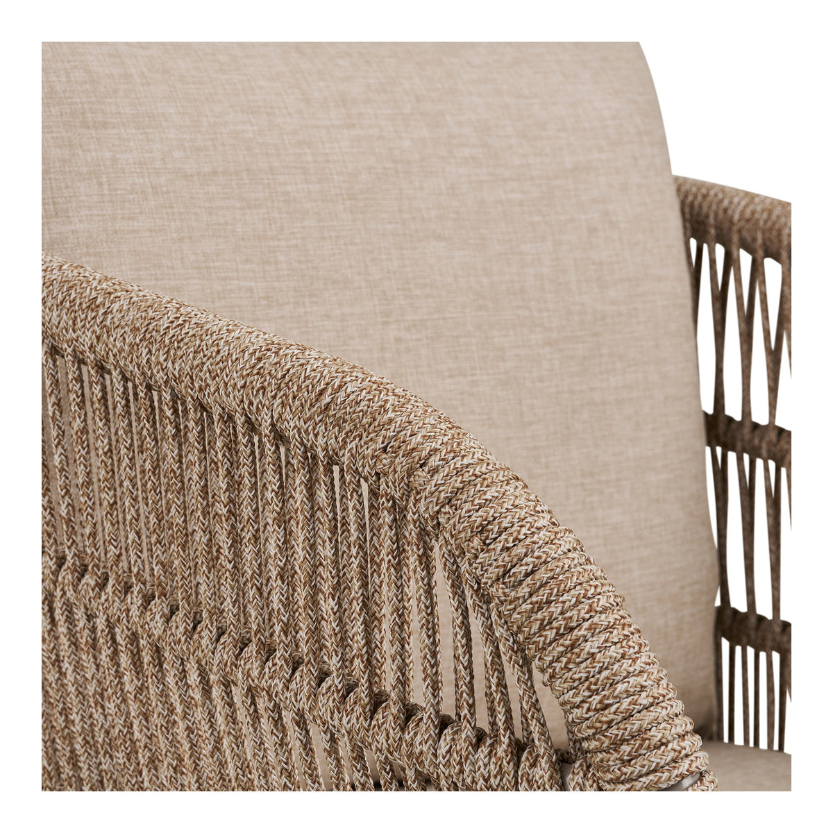 Remo Gartenstuhl 2er-Set inkl. Kissen – Akazie Beige – Ansicht 5
