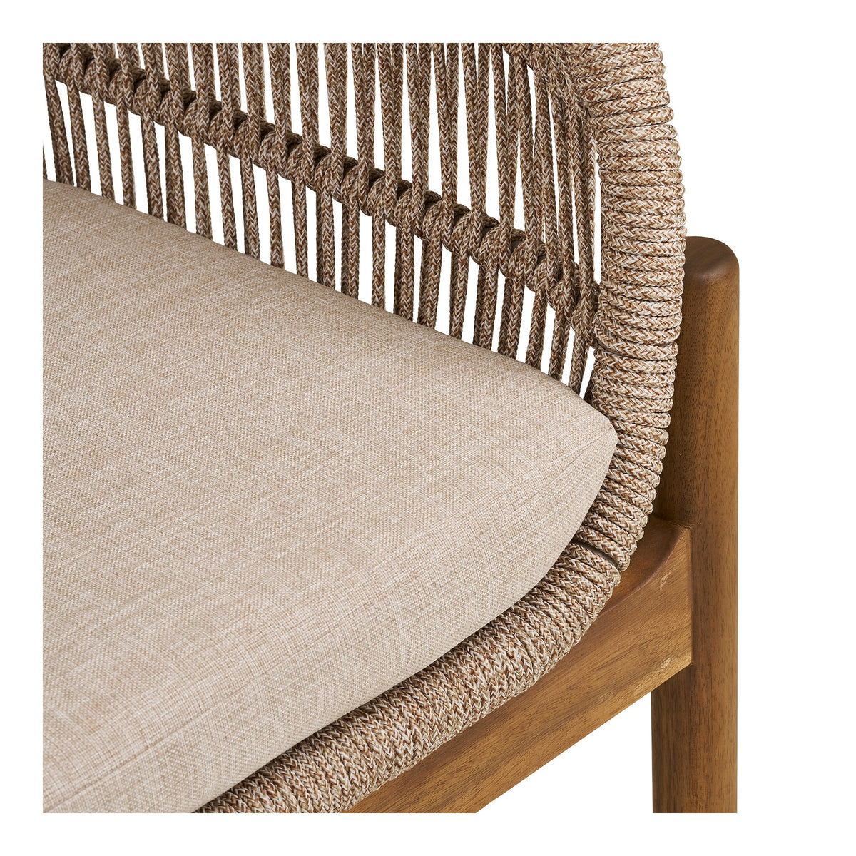 Remo Gartenstuhl 2er-Set inkl. Kissen – Akazie Beige – Ansicht 6