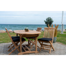 Hilla Outdoor-Kissen – Polyester Schwarz – Ansicht 4