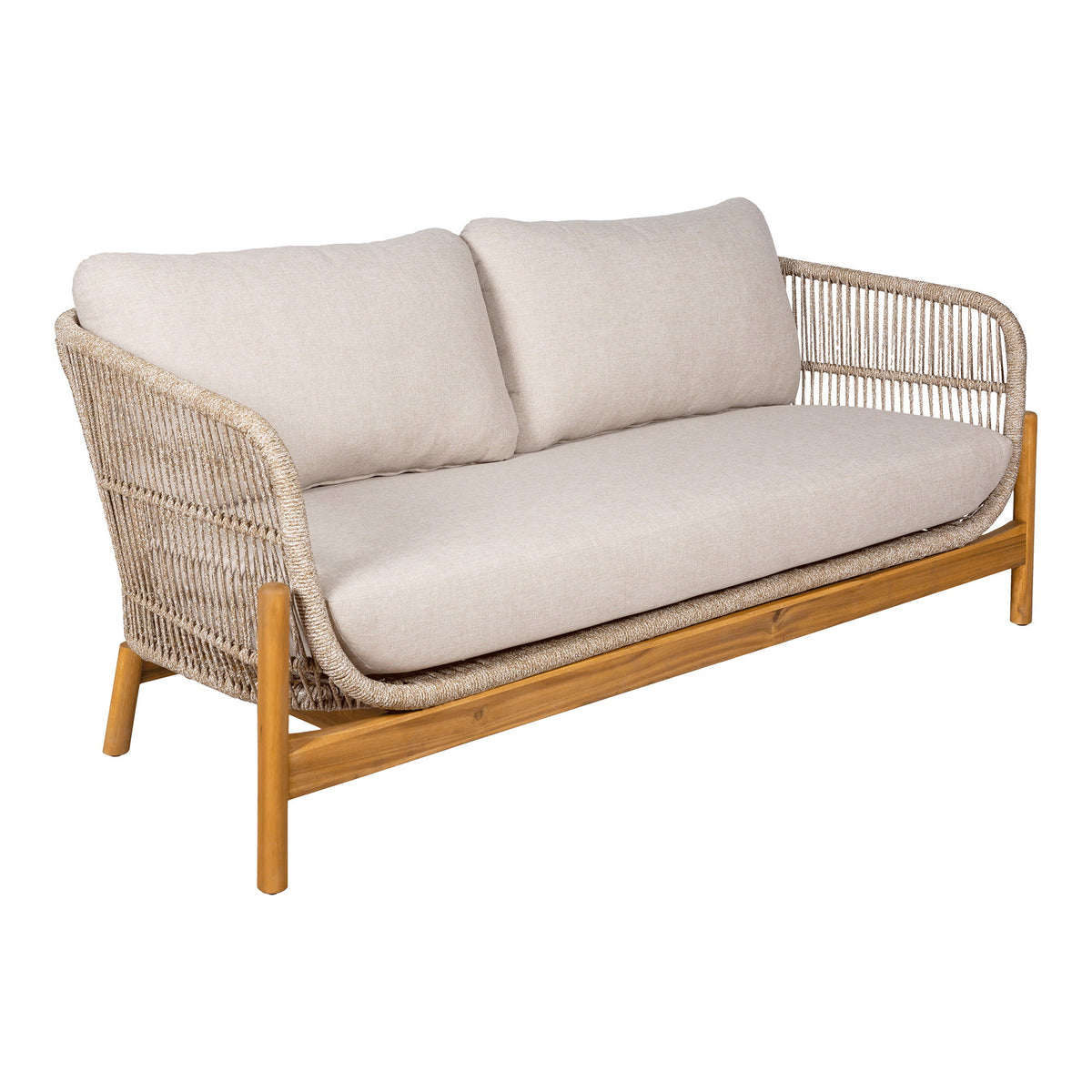 Remo Lounge-Sofa inkl. Kissen – Akazie Beige – Ansicht 2