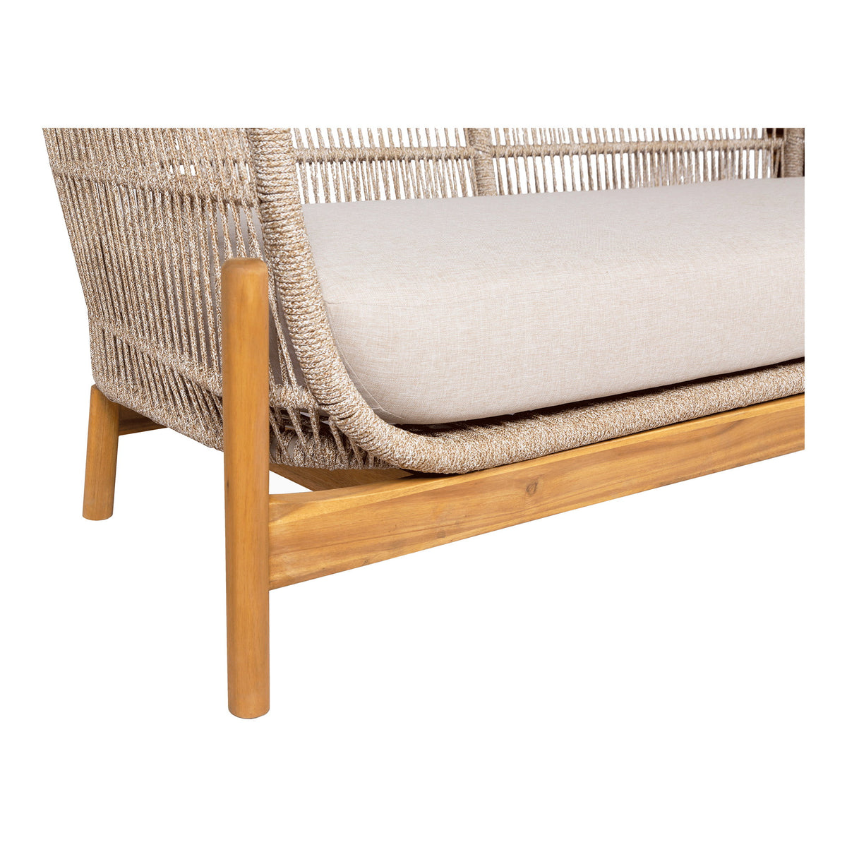 Remo Lounge-Sofa inkl. Kissen – Akazie Beige – Ansicht 5