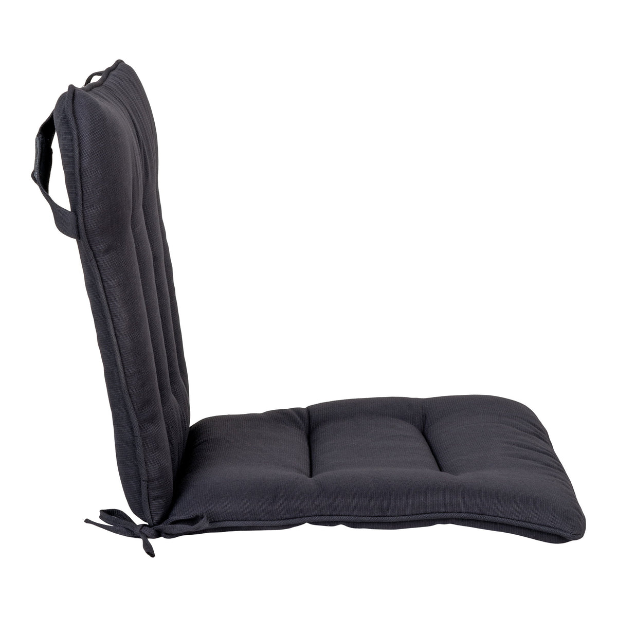 Luna Stuhlkissen 4er-Set – Polyester Schwarz – Ansicht 3