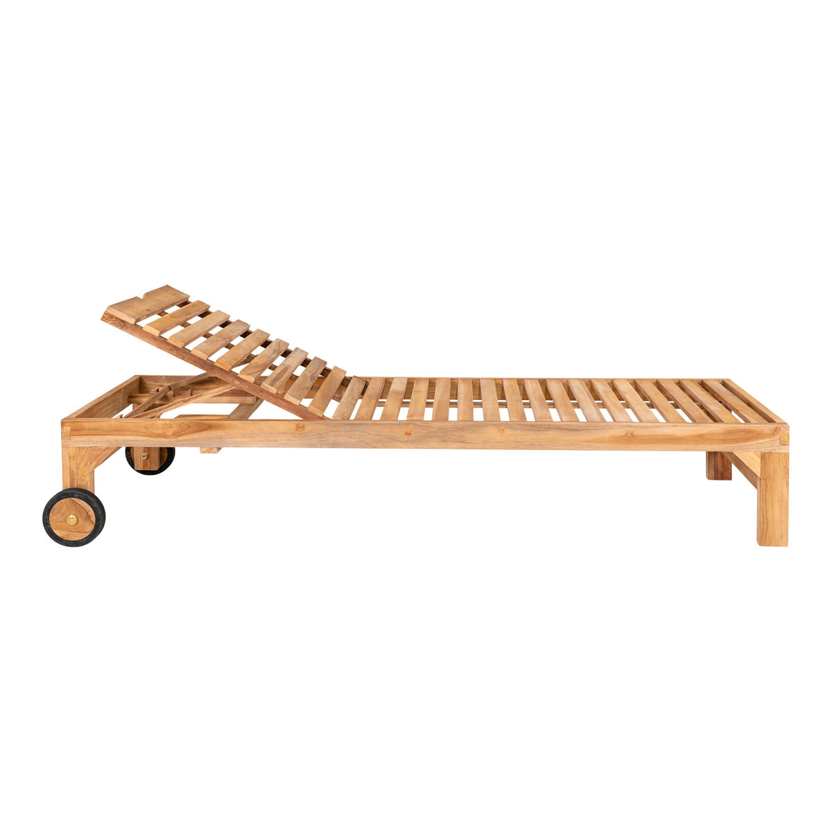 Kalle Sonnenliege – Teak Natur – Ansicht 5