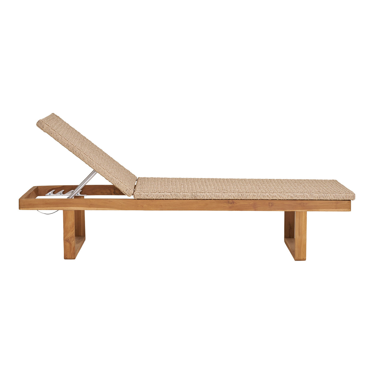 Sune Sonnenliege – Teak/Polyrattan Natur – Ansicht 2