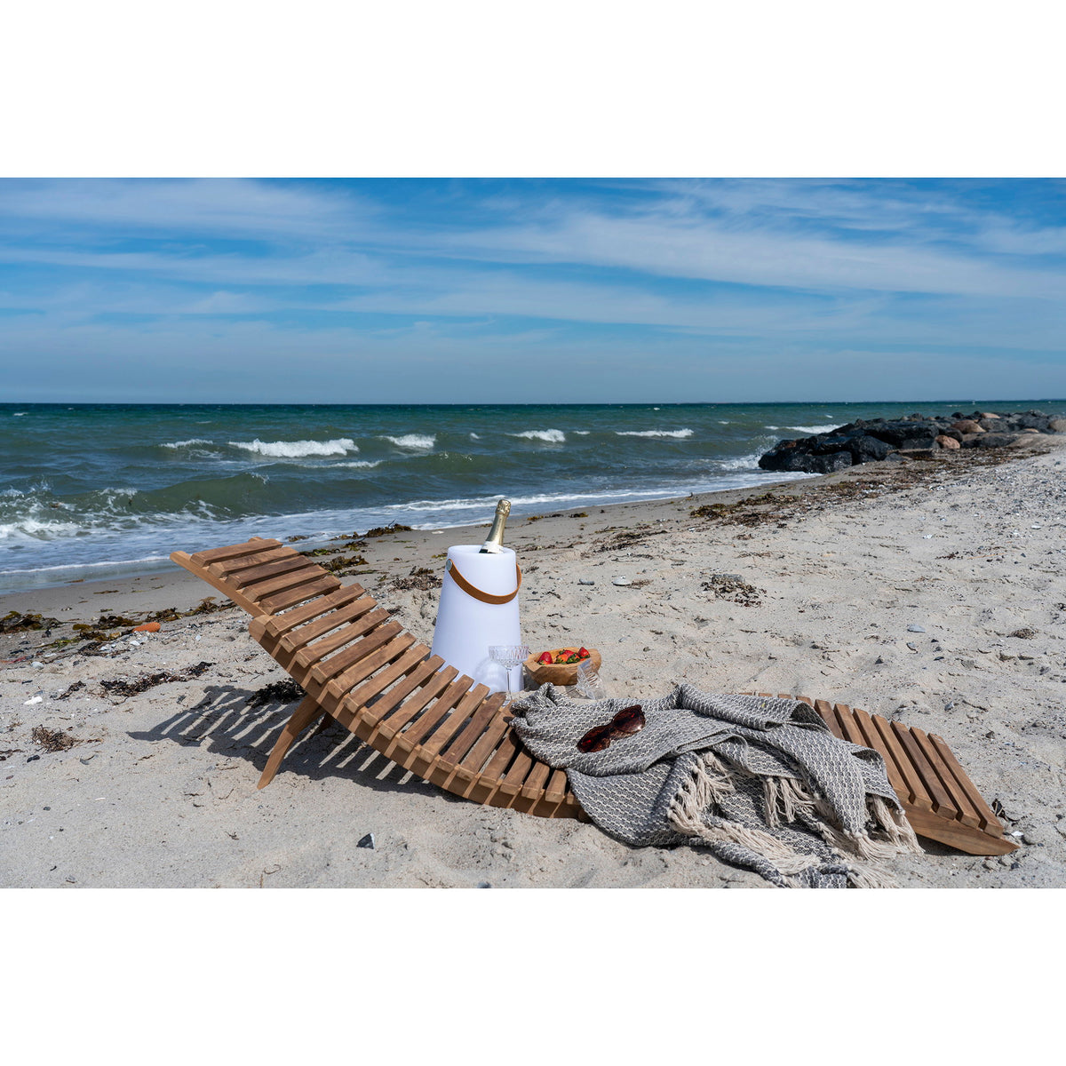 Dag Sonnenliege – Teak Natur – Ansicht 7