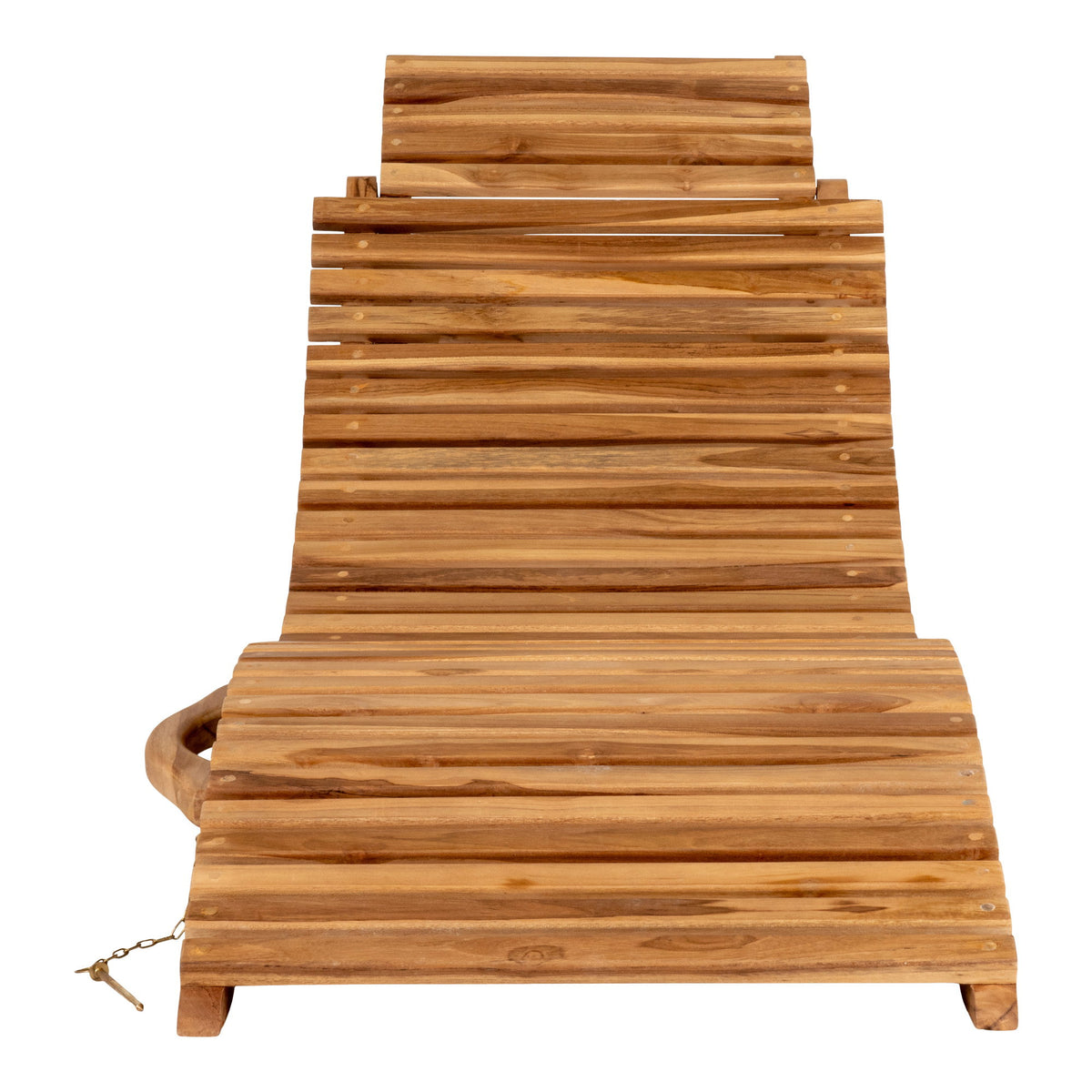 Dag Sonnenliege – Teak Natur – Ansicht 3