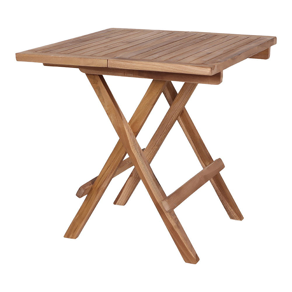 Tom Garten-Beistelltisch – Teak Natur, 50 × 50 × 50 cm – Ansicht 3