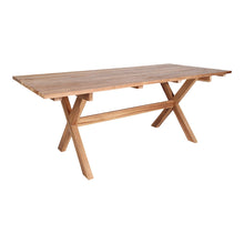 Quinta Gartentisch – Recycling-Teak Natur, 200 × 90 cm von Luiva Living