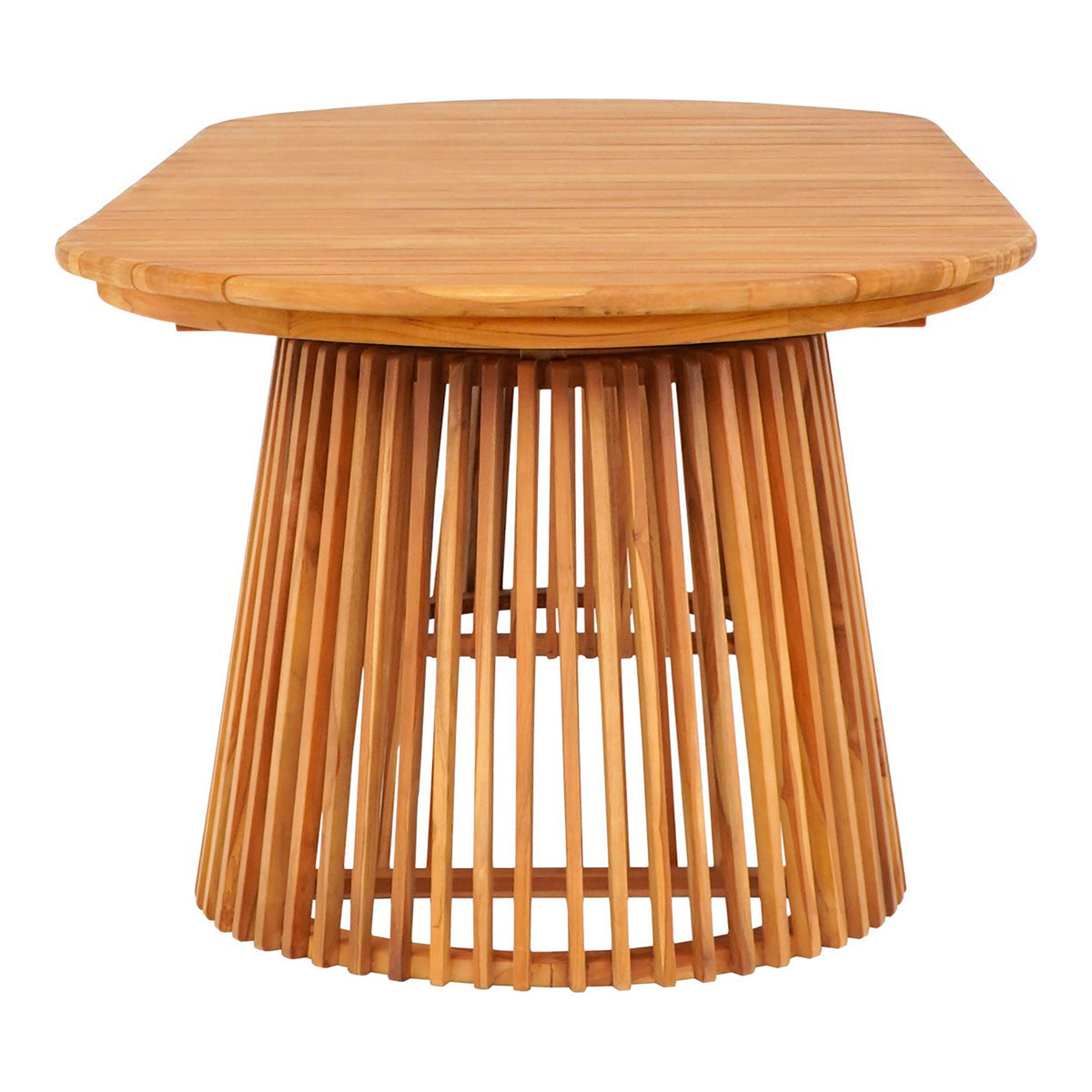 Dagmar Gartentisch – Teak Natur, 200 × 90 cm – Ansicht 3