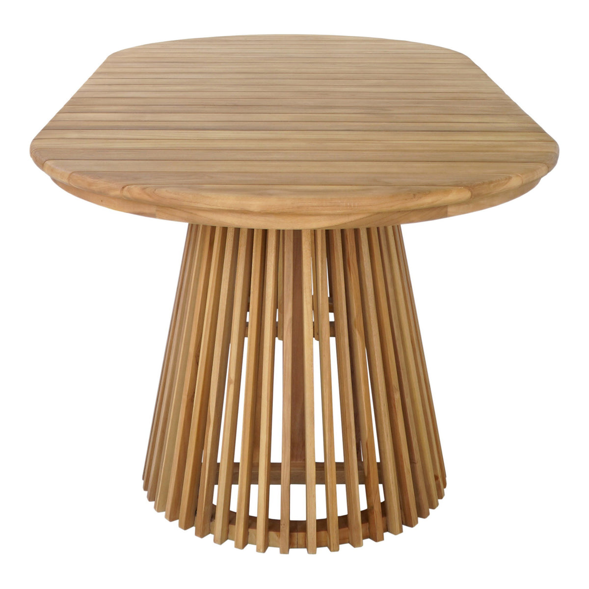 Dagmar Gartentisch – Teak Natur, 200 × 100 cm – Ansicht 3