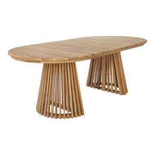 Dagmar Gartentisch – Teak Natur, 200 × 100 cm von Luiva Living