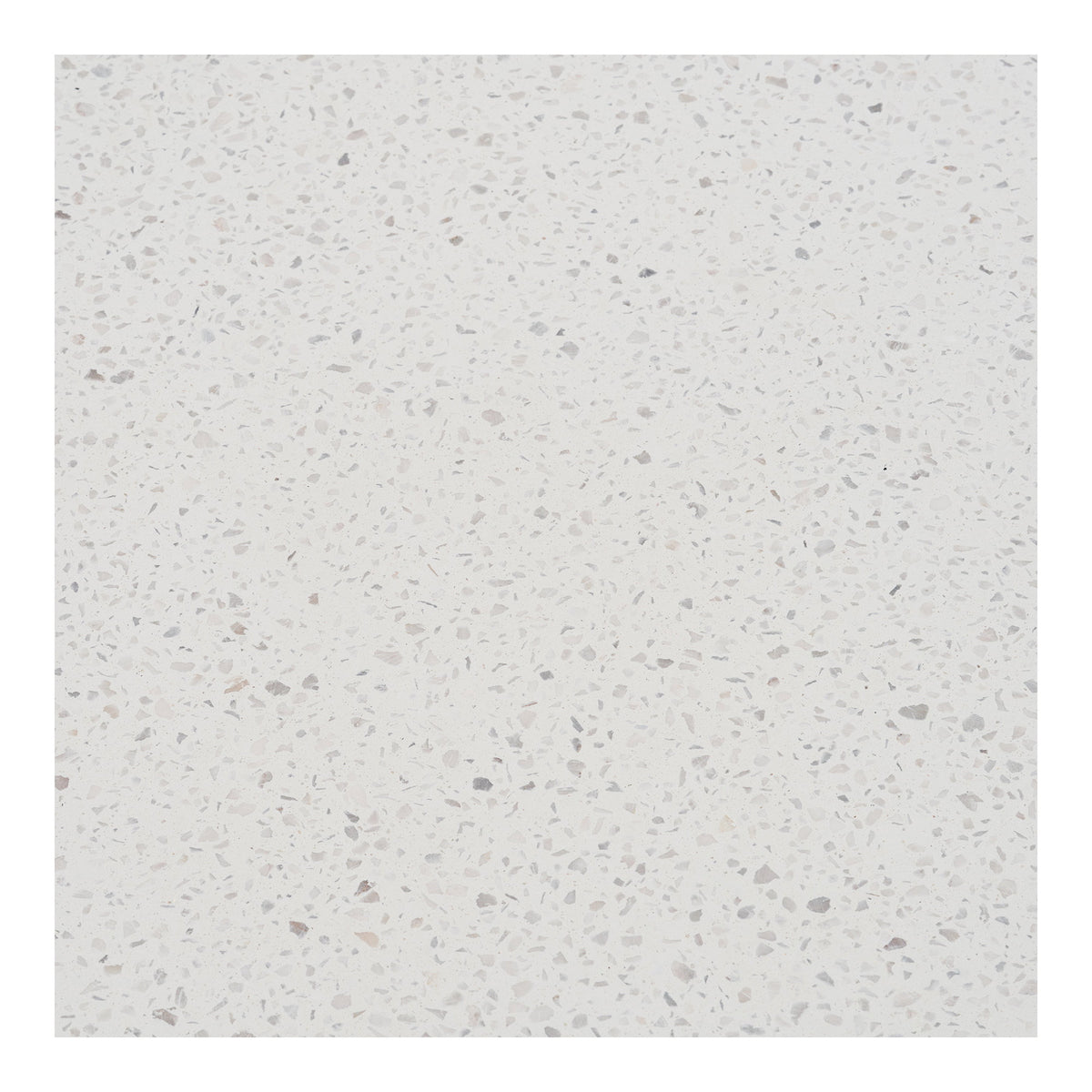 Remo Gartentisch rund – Akazie/Terrazzo Weiß/Natur, ø 120 cm – Ansicht 4