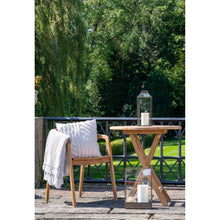 Timo Garten-Beistelltisch rund – Teak Natur, ø 70 × 75 cm – Ansicht 7