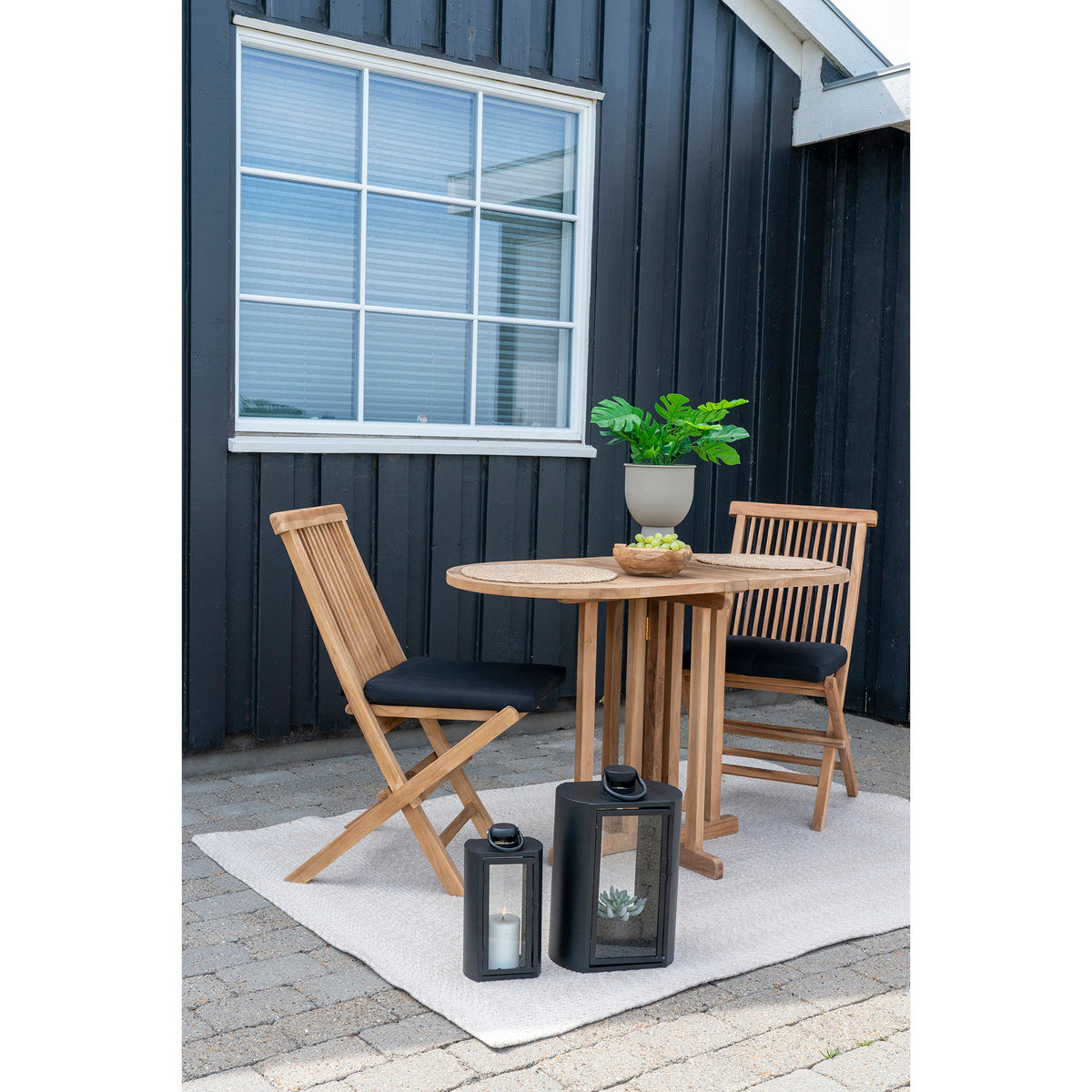 Tekla Garten-Beistelltisch – Teak Natur, 120 × 60 × 75 cm – Ansicht 4